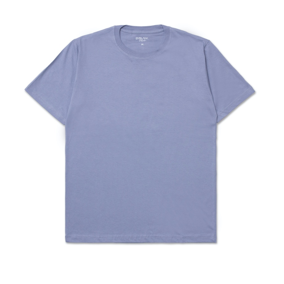 KOBE T-SHIRT - Kaos Polos Lengan Pendek in Dusty Blue