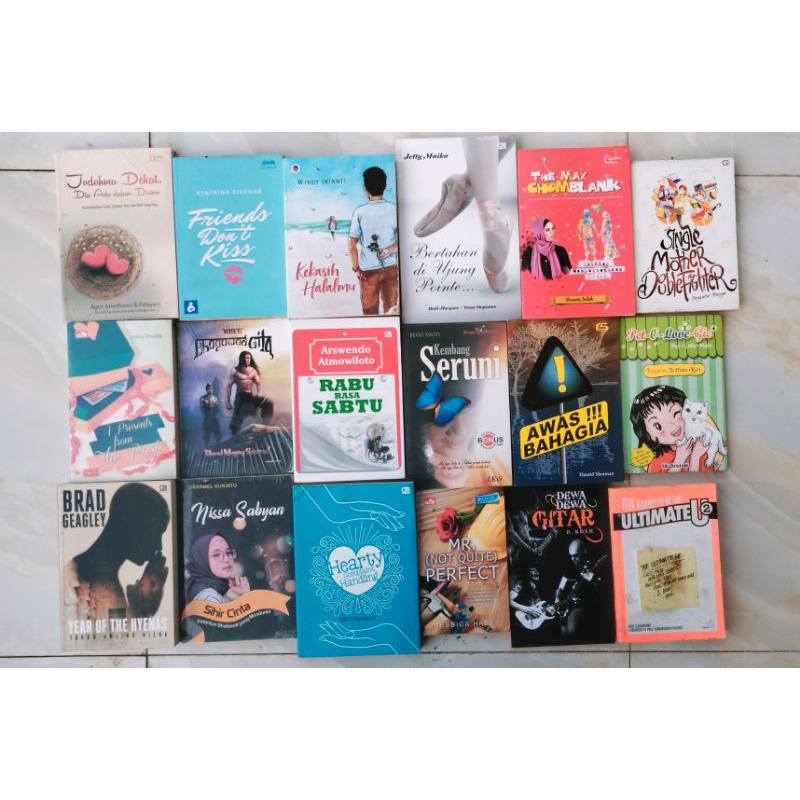 OBRAL BUKU NOVEL | NOVEL DEWASA | NOVEL REMAJA | ORIGINAL