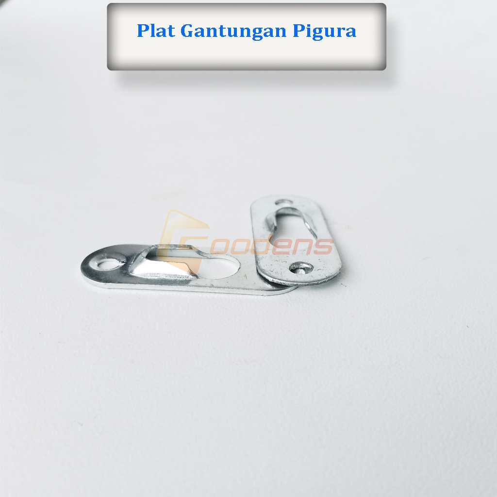 Plat Gantung Pigura Gantungan Pigura Oval