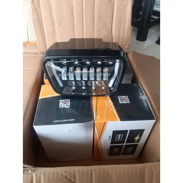 lampu reflektor daymaker oval rx king rxking new