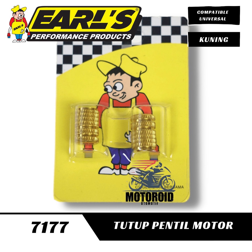 TUTUP PENTIL EARLS FULL CNC COVER TUBLES UNIVERSAL MOTOR MOBIL