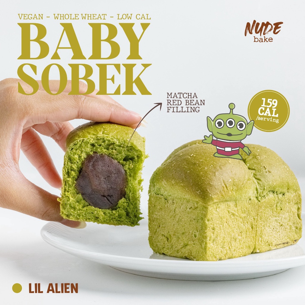 

Xmaster NUDE Vegan Baby Roti Sobek VOL. 2 Egg Free, Dairy Free, Whole Wheat