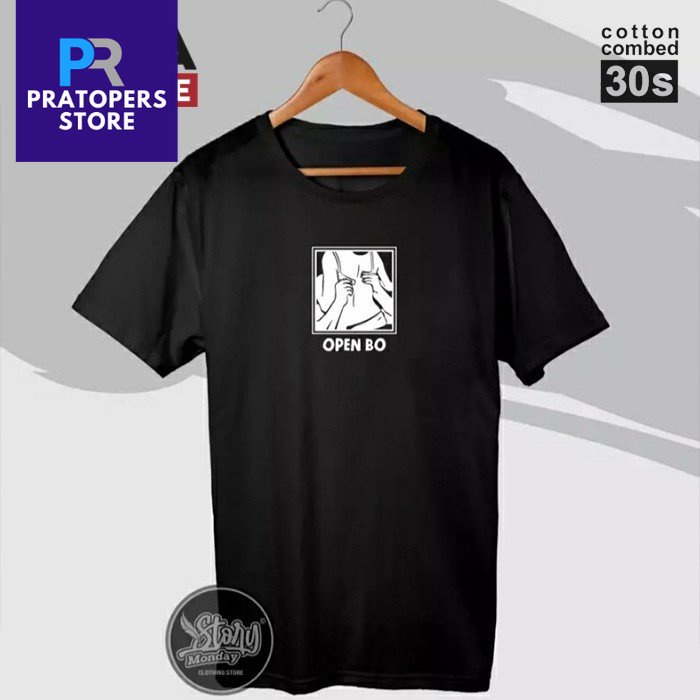 Baju Kaos distro OPEN BO baju pria wanita terlaris dan murah