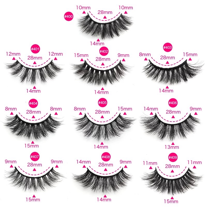 PREMIUM 3D MINK LASHES - XANADU PLETHORA LASHES -  Mink Eyelashes Faux Wispy Fluffy False Eyelashes Long Extension Makeup Handmade Fake Eyelashes Natural Cross Volume Reusable Eyelashes