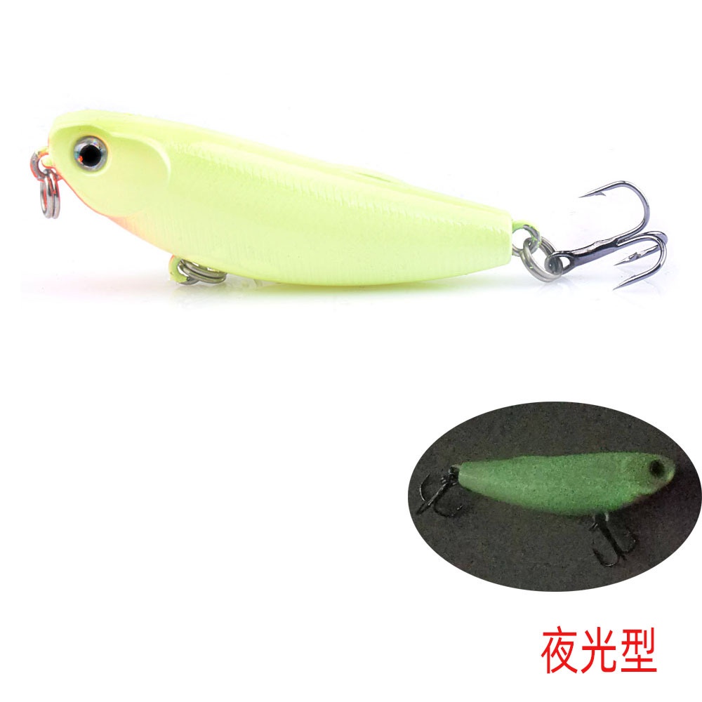 Umpan Pancing Hard Bait Bentuk Ikan Imitasi 3D Ukuran 5.7cm 4.8g