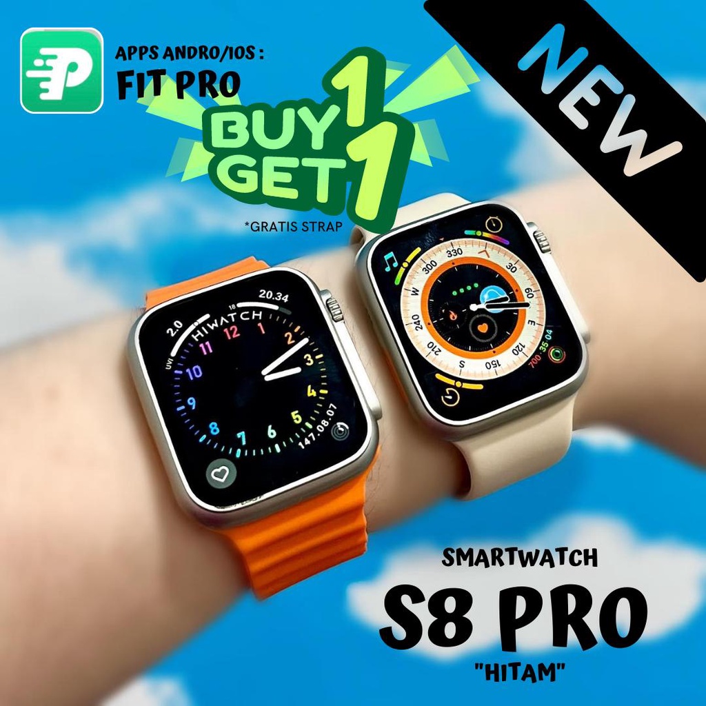 (COD) Smartberry Smarwatch S8 PRO Watch 8