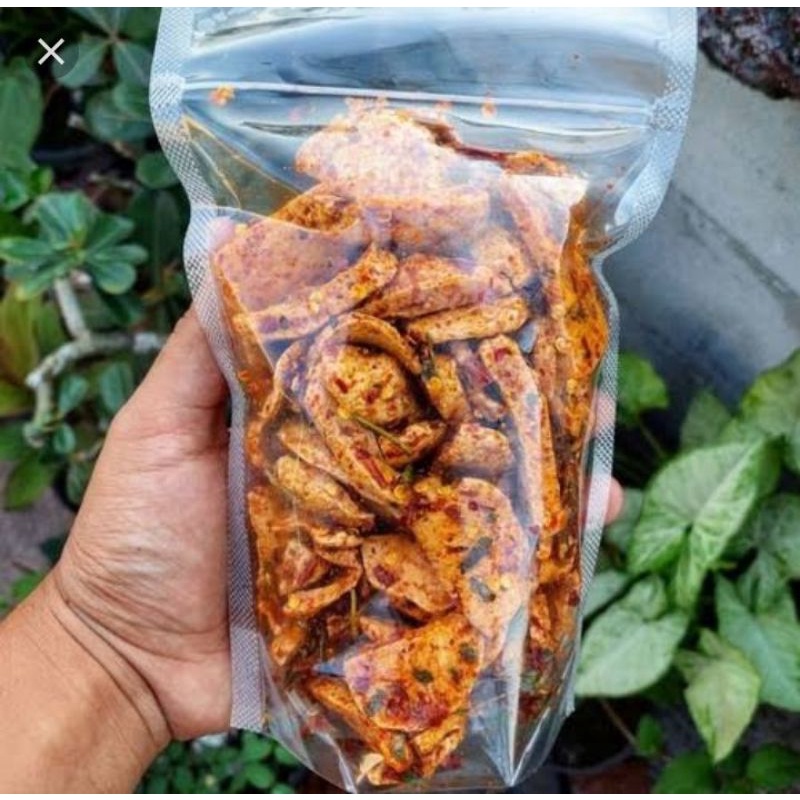 

MAKANAN RINGAN CEMILAN BASRENG MURAH GURIH PEDAS DAUN JERUK