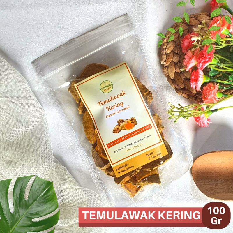 

100 gram Temulawak Kering Premium Quality