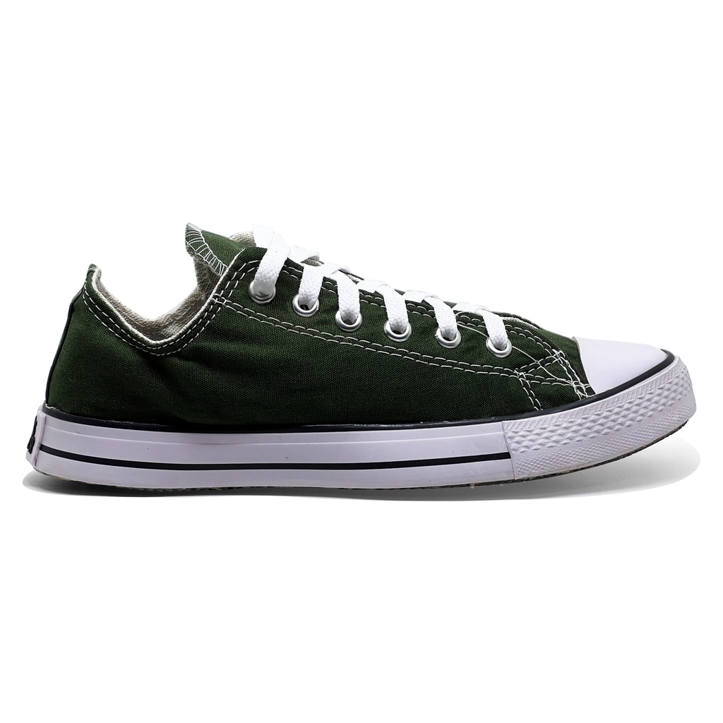 Sepatu Sneakers Pria kanvas Sepatu Sekolah (Tanpa Box) Sepatu Viral Sepatu gaul Sepatu Murah KAOS POLOS SENJA