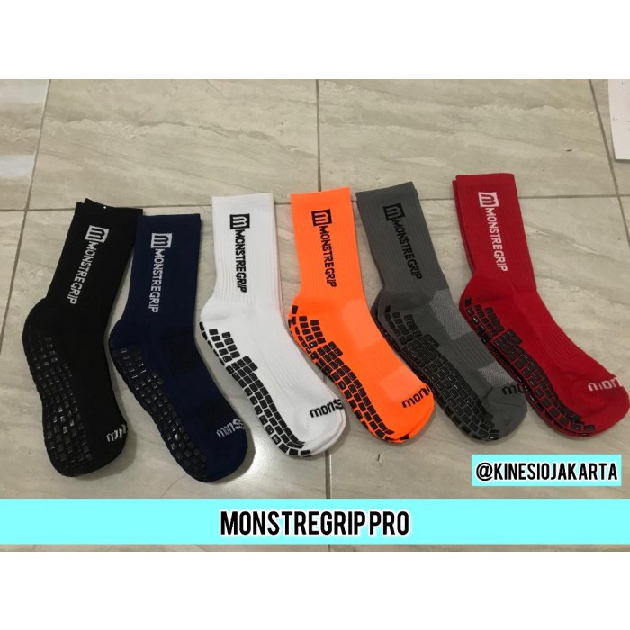 MONSTRE GRIP PRO KAOS KAKI ANTI SLIP KAOS KAKI SEPAK BOLA FUTSAL / MONSTRE GRIP PRO KAOS KAKI