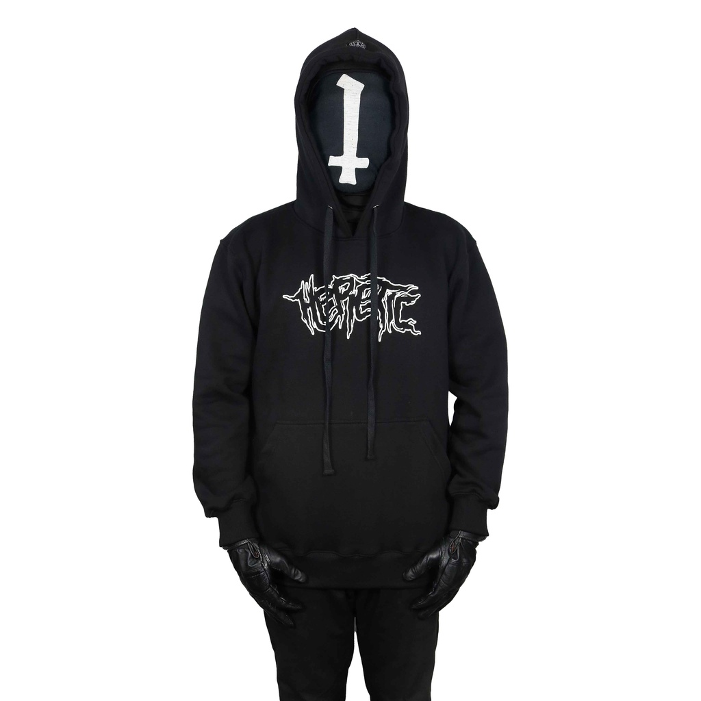 Heretic - Pullover Hoodie - Skull Horn