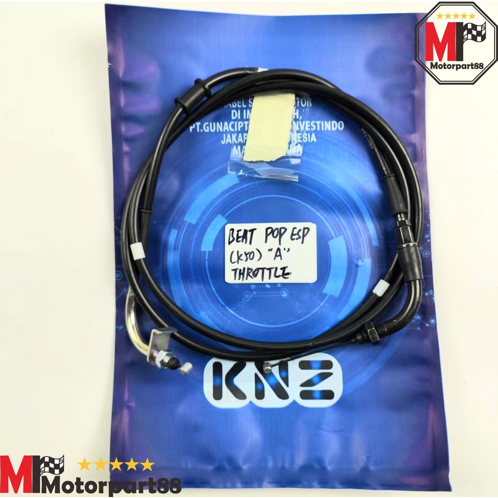 KABEL TALI GAS KNZ BEAT POP ESP A INJEKSI K50 KNZ