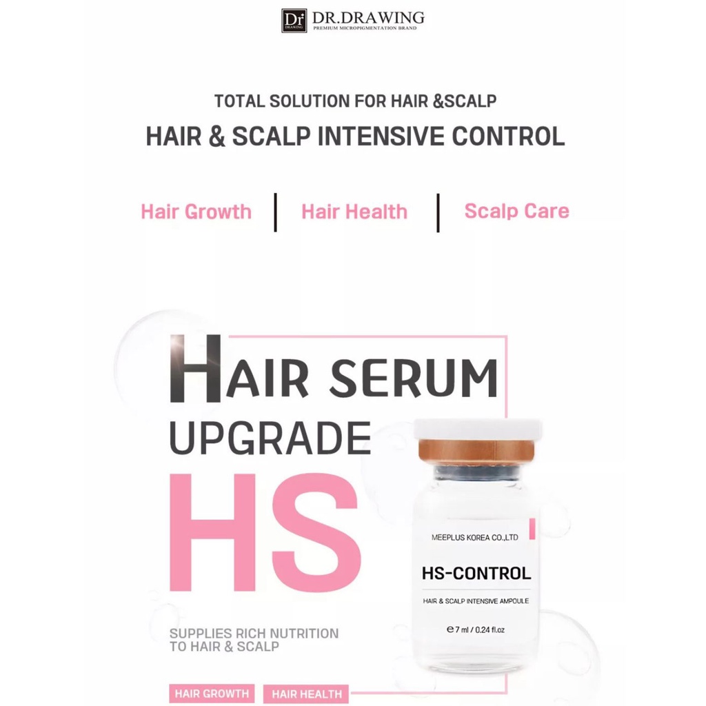 HS CONTROL HAIR &amp; SCALP INTENSIVE AMPOULE SERUM PENUMBUH RAMBUT