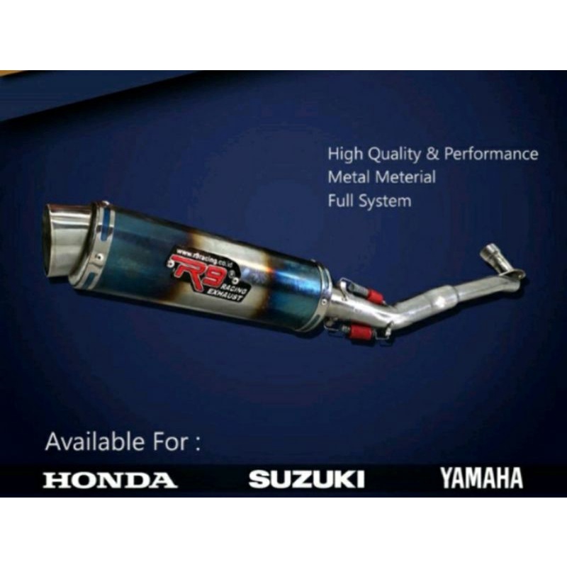 Knalpot motor racing universal motor bebek honda yamaha suzuki