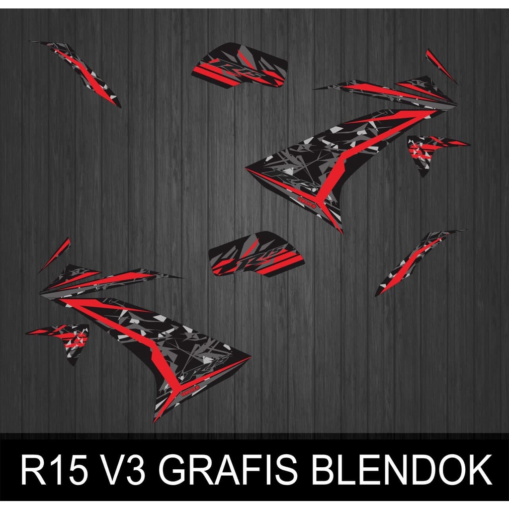 STRIPING R15 V3 GRAFIS BLENDOK