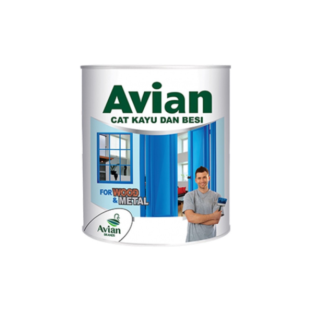 Avian 306 Saddle Brown Cat Sintetik Untuk Kayu dan Besi 1 Kg