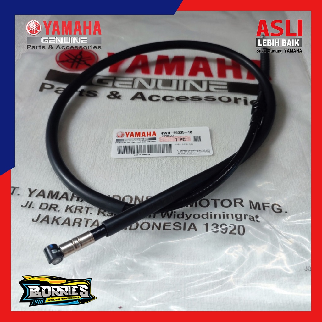 KABEL KOPLING F1ZR ORI YGP FIZR FIZ F1Z R CABEL CLUTCH ASSY 4WH-F6335-10