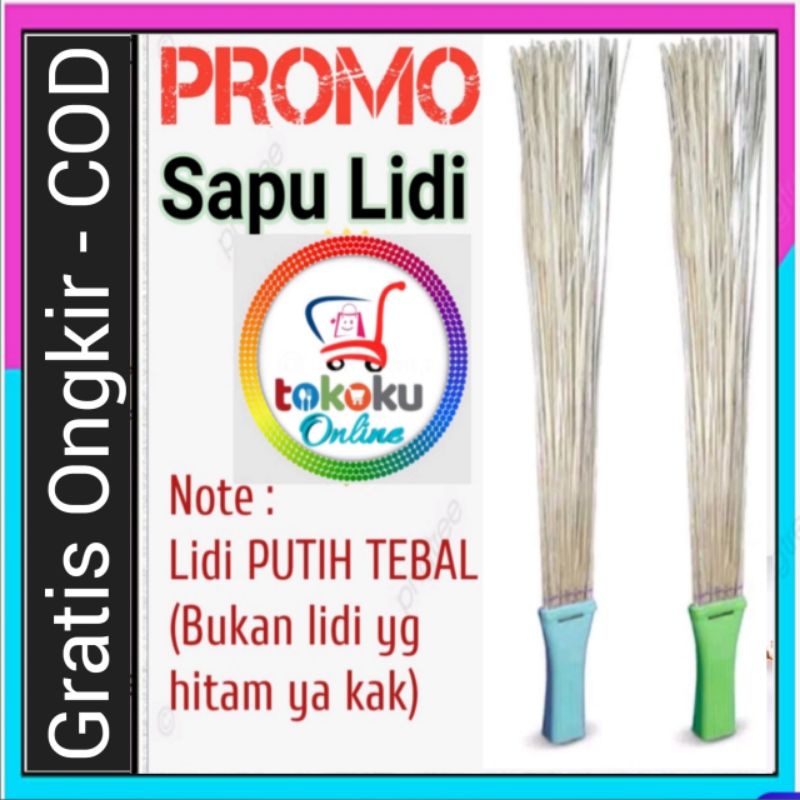 Sapu Lidi Kasur Berbahan Tebal