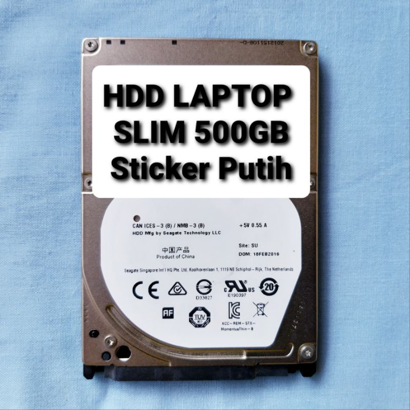 HARDISK LAPTOP 500GB SLIM SATA 2.5 INCI - HDD INTERNAL LAPTOP 500GB HDD LAPTOP 500GB SATA HDD PC ALL IN ONE 500G LAPTOP SATA SLIM 2.5&quot; SATA