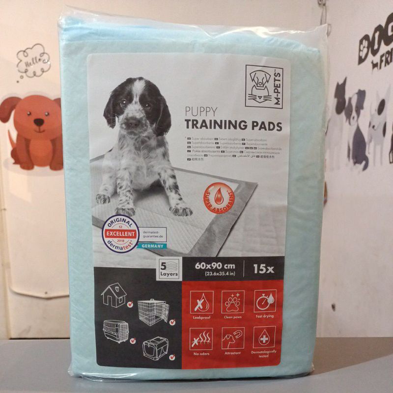 M-Pets Puppy Training Pads 33x45 - 45x60 - 60x90 / Underpad / Underpet Anjing Kucing