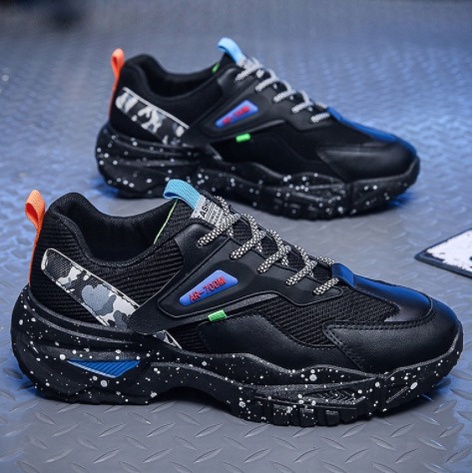 [OOS] Sepatu Sneakers Pria Keren dan Trendy Bua Nongkrong dan OOTD Kualitas Import Premium -302B