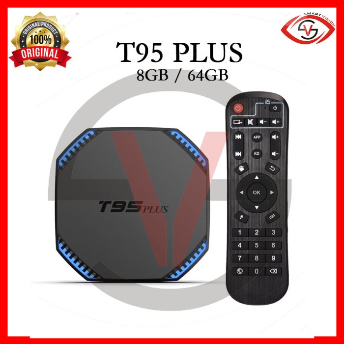 Produk Terbaru Tjbox T95 Plus 8/64 Gb Android Tv Box Rk3566 Os 11.0 Dual Wifi Bt4.0