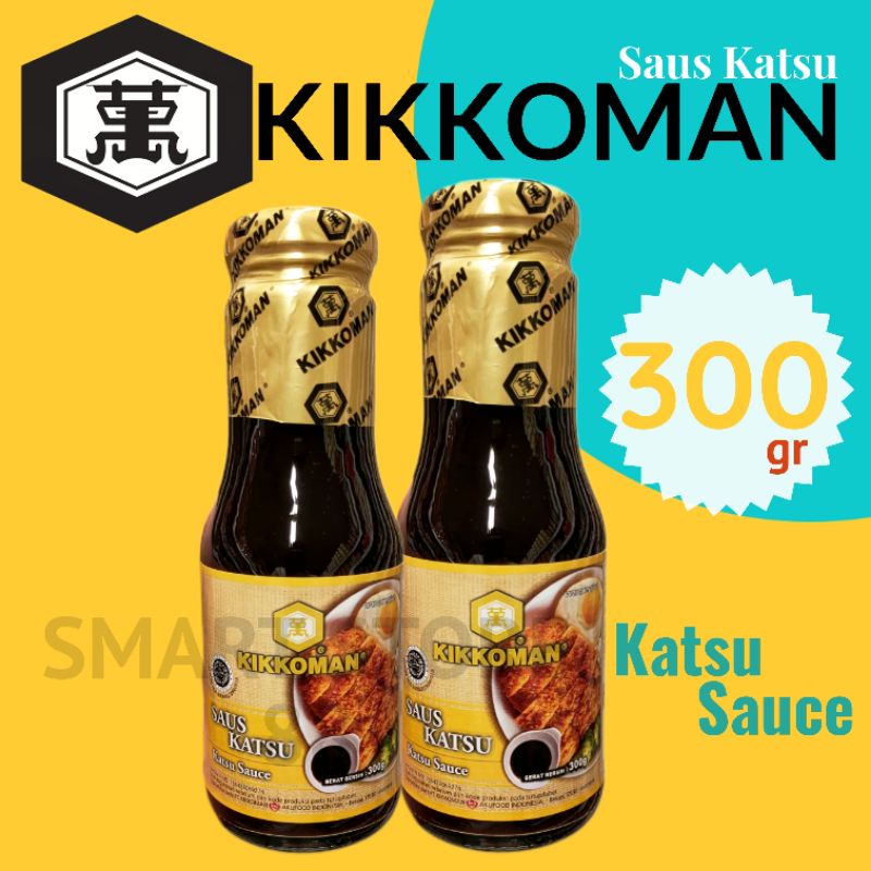 

KIKKOMAN KATSU SAUCE 300GR KIKKOMAN SAUS KATSU HALAL