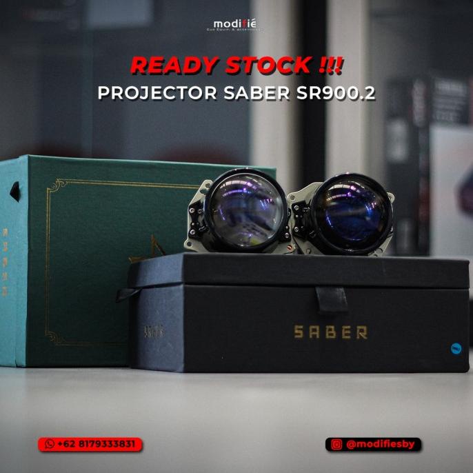 Promo Saber SR900.2 Biled Projector Headlamp 3" 3 INCH LED SR900 Ver 2