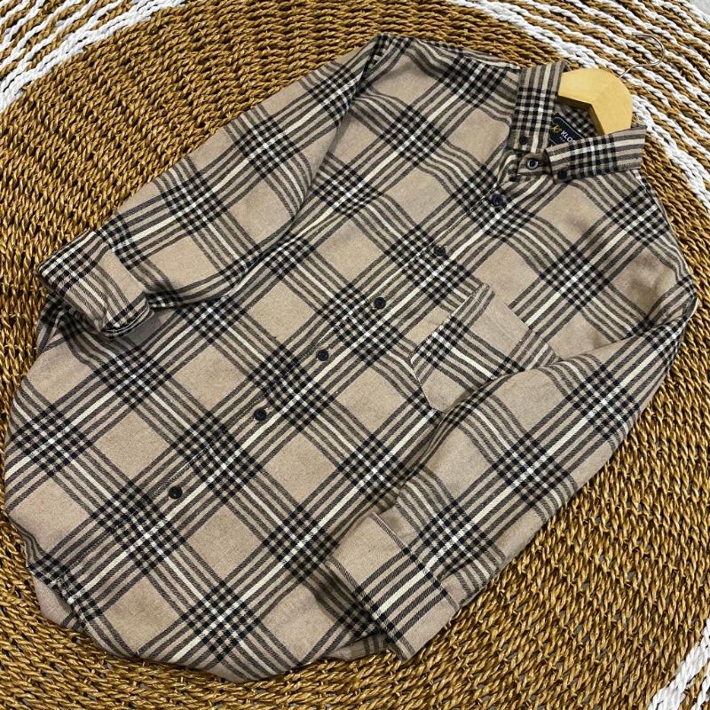 KEMEJA FLANEL WANITA | KEMEJA FLANEL PRIA | KEMEJA FLANEL LENGAN PANJANG | FLANEL WANITA | FLANEL PRIA | KEMEJA FLANEL KOTAK-KOTAK | KEMEJA DISTRO | KEMEJA KOTAK KOTAK TERBARU 2022-Garis Enam Coco