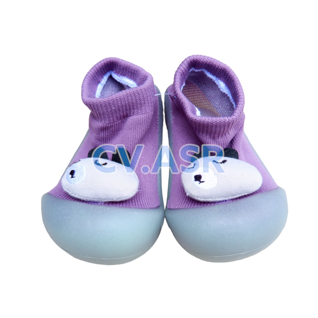 Sepatu Bayi Kaos Kaki Skidder PreWalker Anti Slip Glow In The Dark