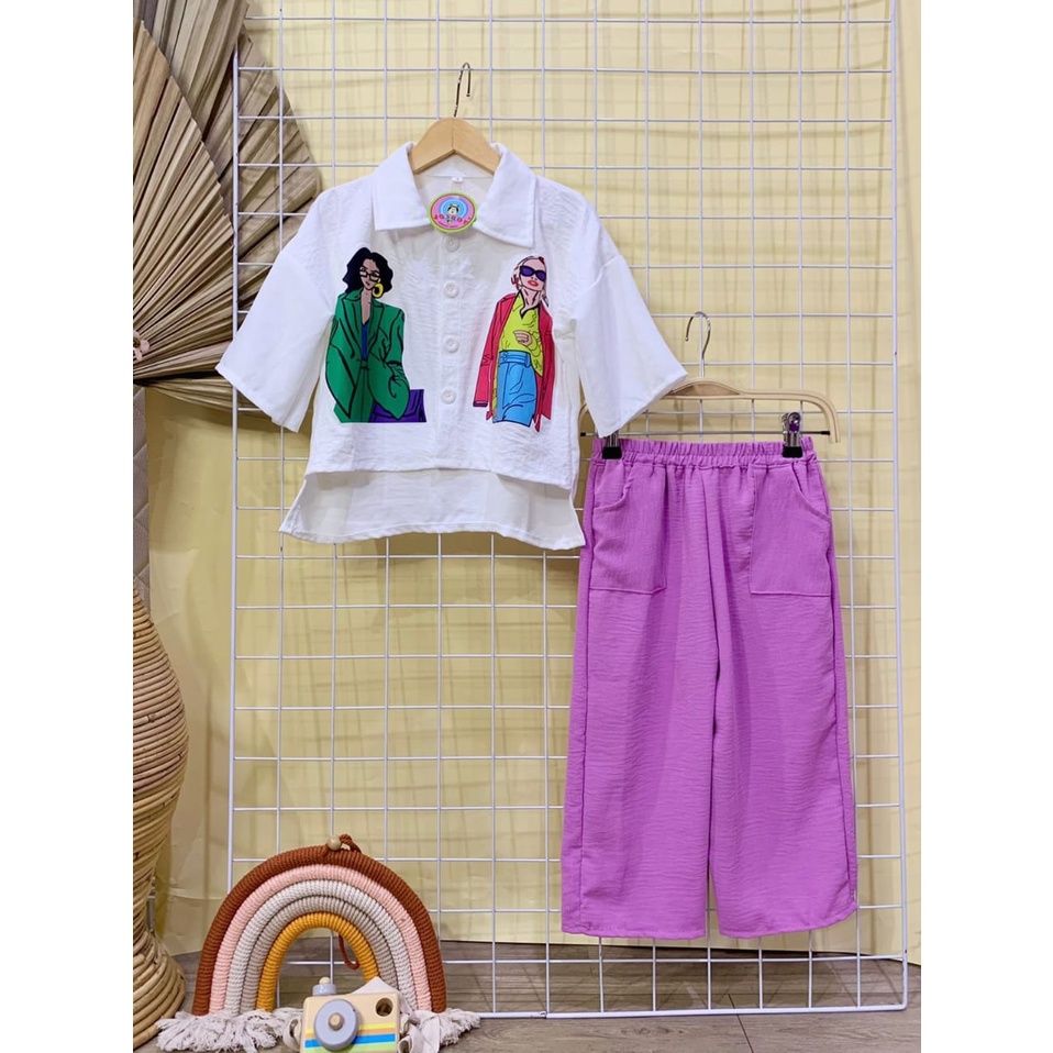 Baju croptop anak perempuan model slebew usia 2 sampai 10 tahun