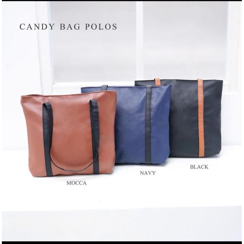 TAS WANITA TOTEBAG CANDY POLOS