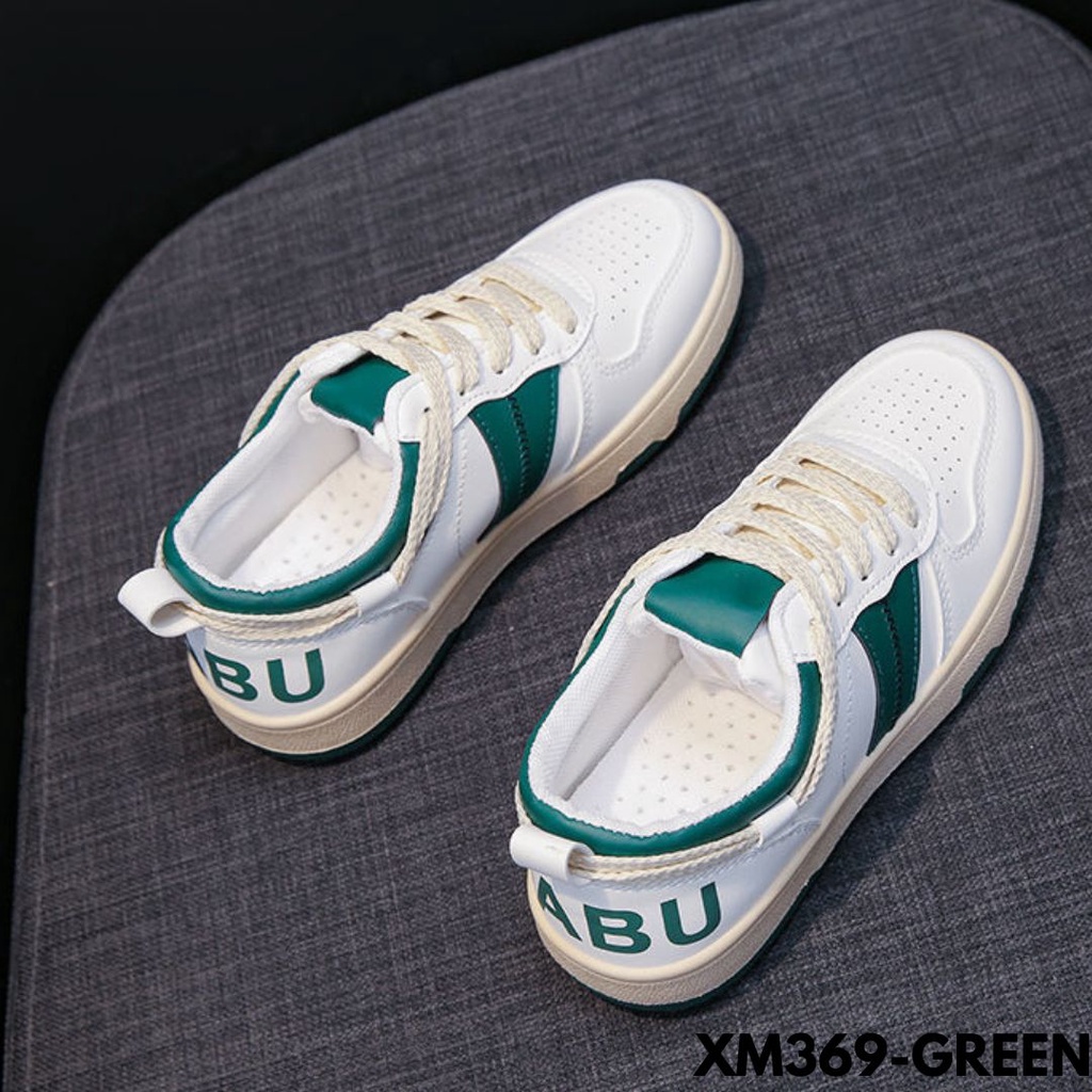 SEPATU WANITA SNEAKERS BISA DIPAKAI SAMAAN BESTI BIAR COPELAN IMPORT BAHAN PU M369