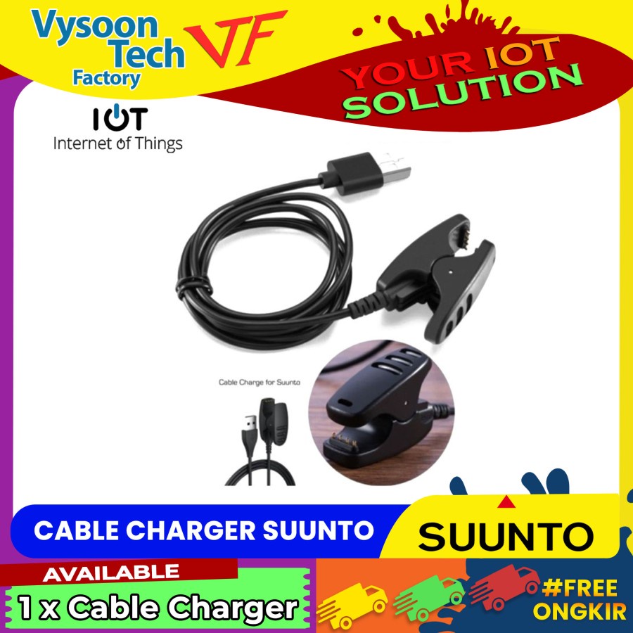 Kabel Data / Kabel Charger Suunto 3 Fitness Suunto 5 Spartan Original