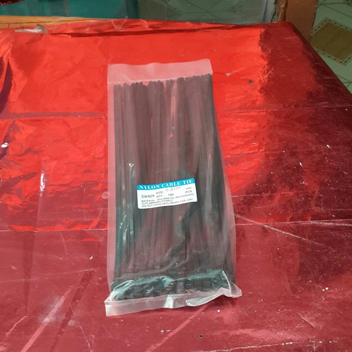 

*****] KABEL TIES HITAM OWNER 300 X 4.8