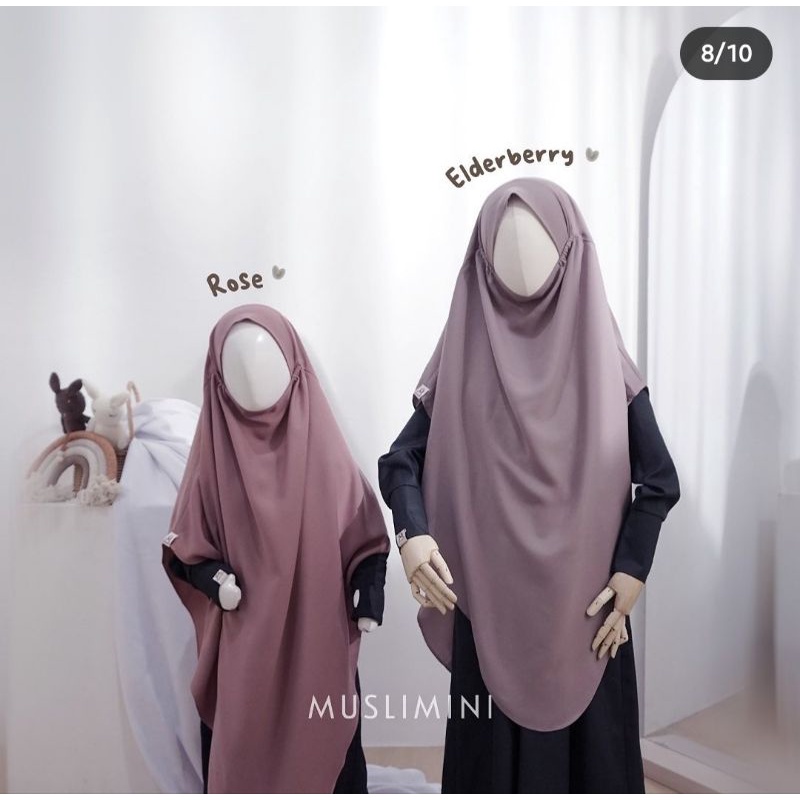 MINI FK INSTANT LADY ROSE SIZE - M BY MUSLIMINI - MUSLIMAH BASIC