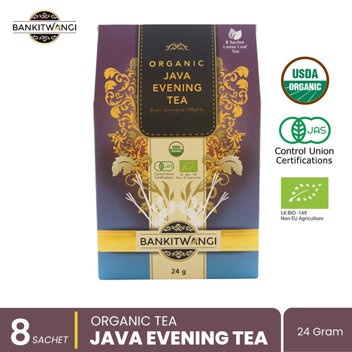 

TEH ORGANIK TEA BLEND TEH CAMPUR ( JAVA EVENING TEA ) 24 GR