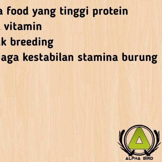 Egg Food Premium Kenari CEDE PREMIUM