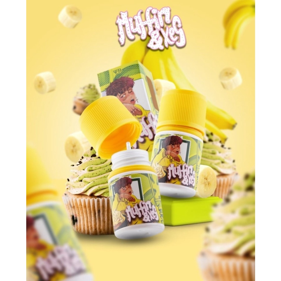 MUFFIN &amp; XES V3 BANANA CREAM MUFFIN 60ML