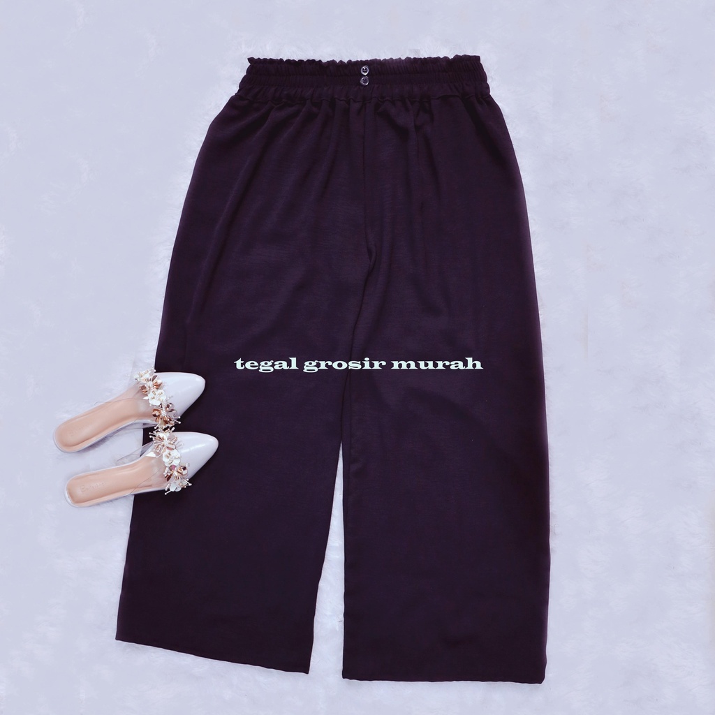 Kulot Kancing 2 / Bahan Crinkle