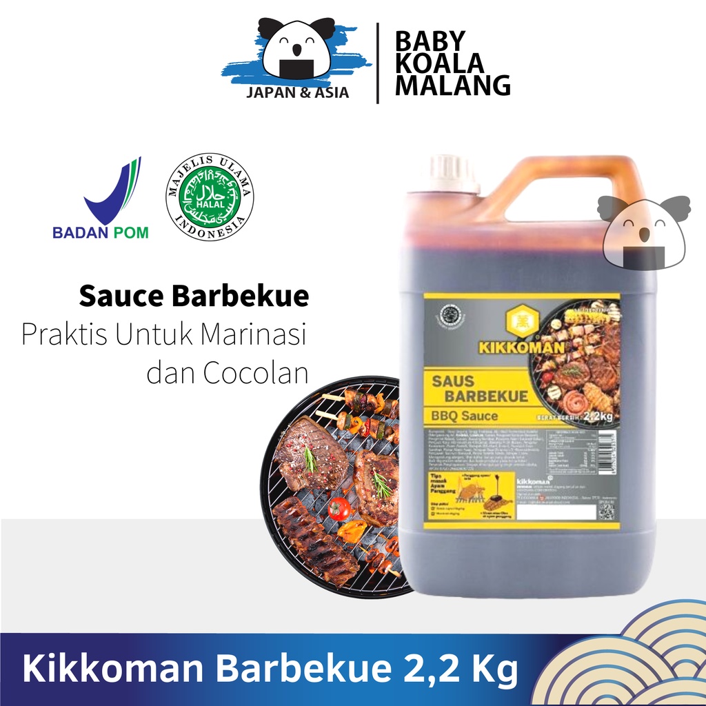 

KIKKOMAN Honey Barbeque 2,2 kg Halal;