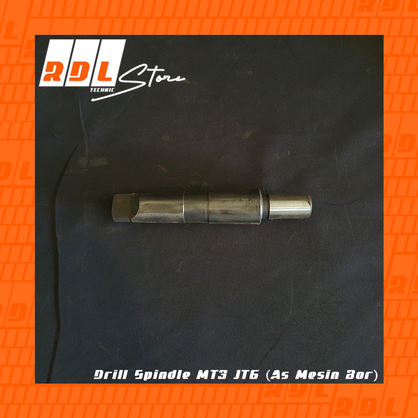 Drill Spindle MT3 JT6 (As Mesin Bor)