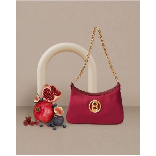 Buttonscarves Luana Nylon Bag Cherry