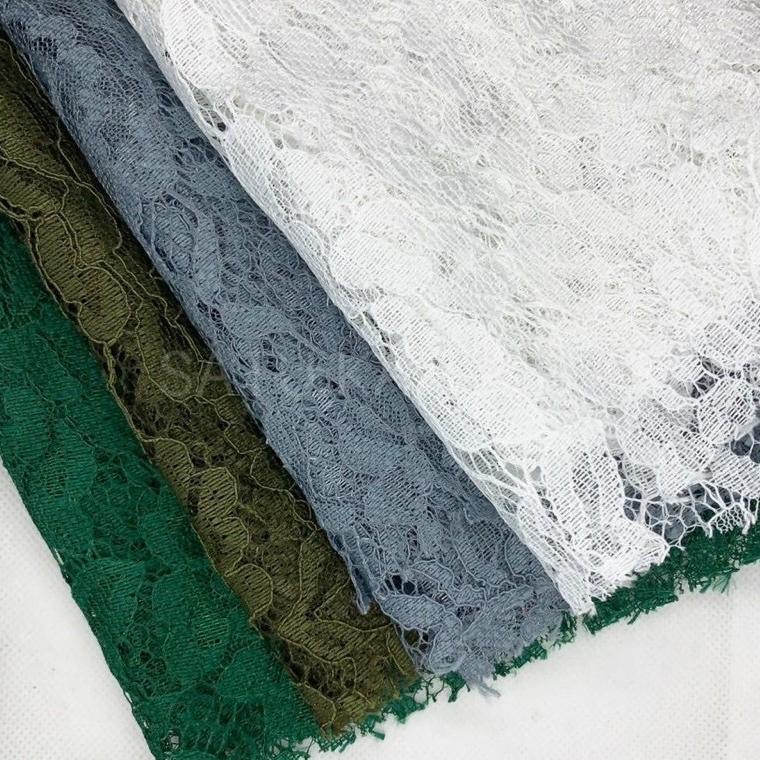 ボV KAIN BROKAT CORD LACE NON GLITER STOK BANYAK 3493 ღ