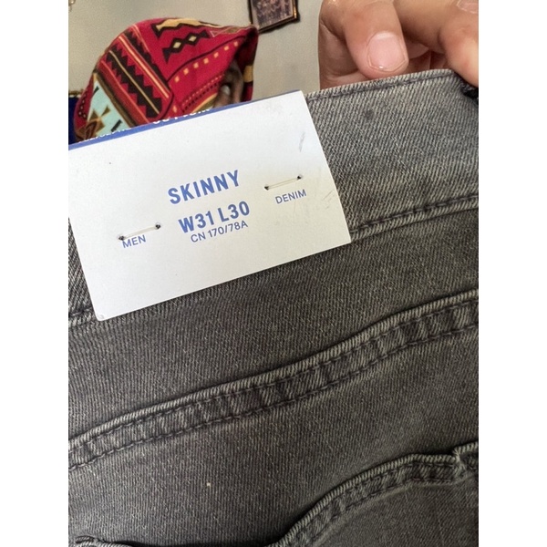 celana denim hnm ori 100%