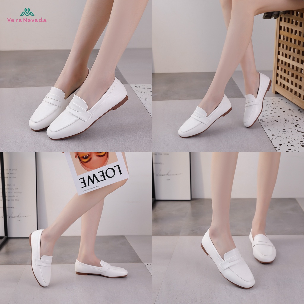 Ivony Seivona - VN1193 Vera Nevada Sepatu Sneakers Loafers Brokat Wanita Shoes