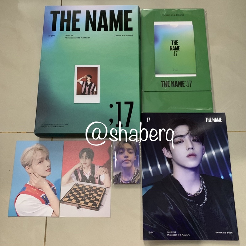[Sharing] Seventeen Photobook THE NAME;17