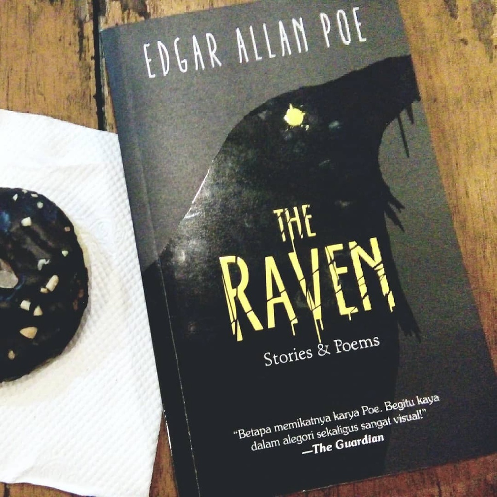 [INDONESIA] BUKU NOVEL EDGAR ALLAN POE - THE BLACK CAT AND OTHER STORIES - THE RAVEN STORIES AND POEMS - KISAH KISAH TENGAH MALAM [ORIGINAL]