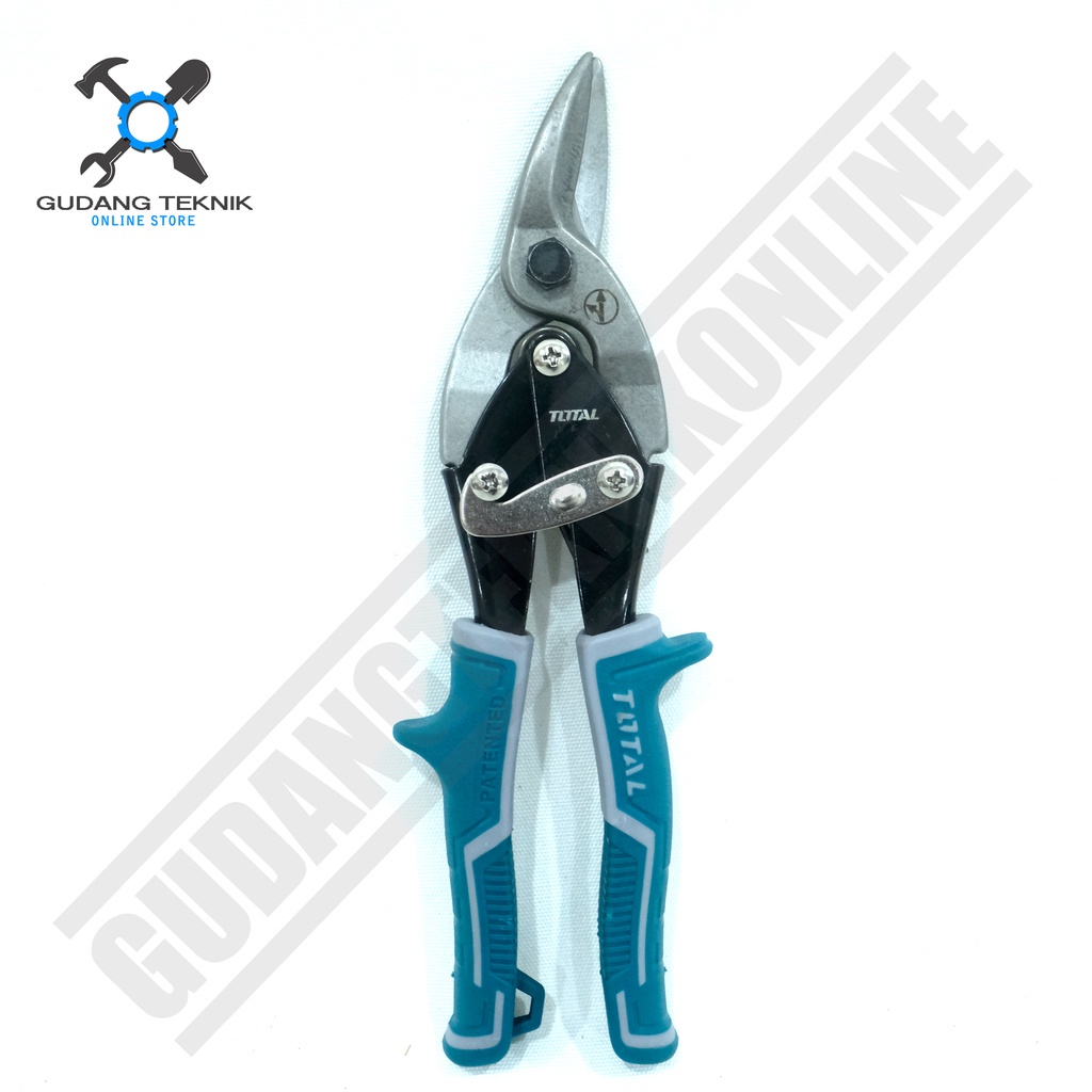 Gunting Baja Ringan Seng Galvalum BENGKOK 10&quot; THT521106 TOTAL / Aviation Snip 10 Inch THT521106 TOTAL