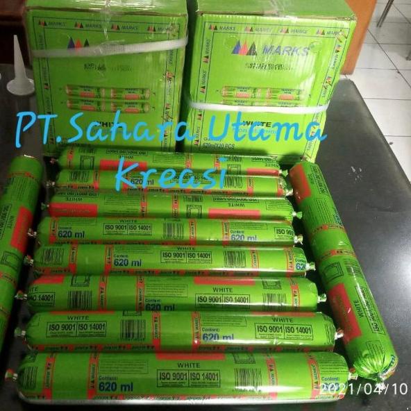 

Silicone Sealant Marks Sosis 620mm / Silicone Sealent Marks - Putih